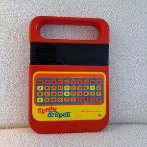 Vintage (1978 to 1980) Texas Instruments Speak & Spell Electronic Learning Toy